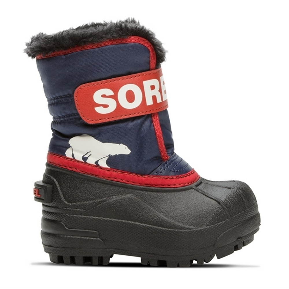 Kids Sorel Snow Commander Toddler - Red, Blue - Boys / Unisex / Gender Neutral